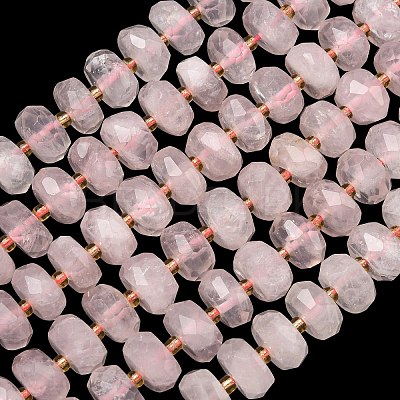 Natural Rose Quartz Beads Strands G-L642-J04-01-1