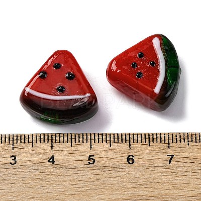 Fruit Series Handmade Lampwork Beads LS-LAMP-R003-04E-1