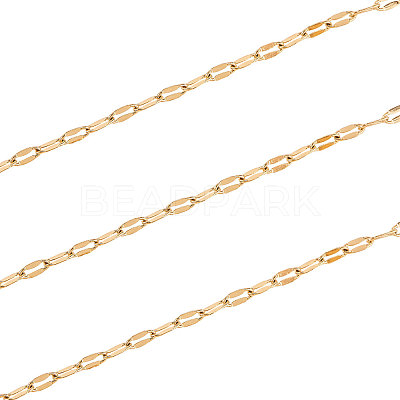304 Stainless Steel Dapped Chains CHS-CJC0001-04G-1