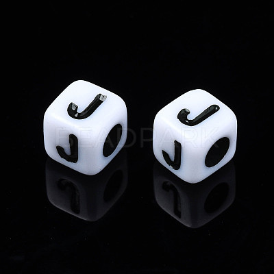 Opaque Acrylic Beads SACR-S273-35D-01-1