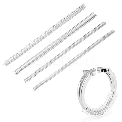 4Pcs 4 Style Plastic Spring Coil TOOL-YW0001-17-1