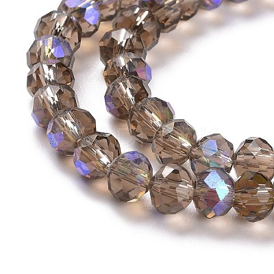 Electroplate Glass Beads Strands EGLA-A034-T8mm-L06-1
