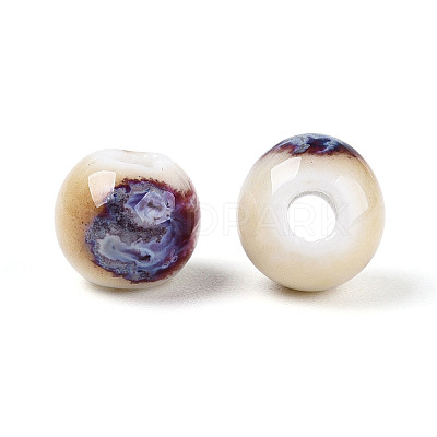 Handmade Porcelain Beads PORC-T133-11B-10-1