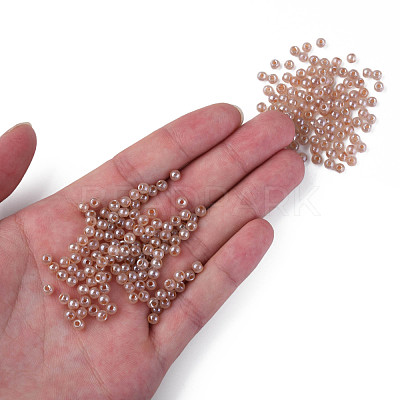6/0 Imitation Jade Glass Seed Beads SEED-N004-006-04-1