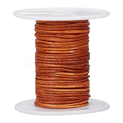 20M Round Cowhide Leather Cord WL-WH0015-01A-01-1
