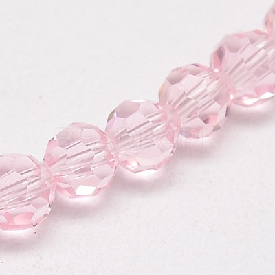 Glass Beads Strands EGLA-J042-8mm-19-1