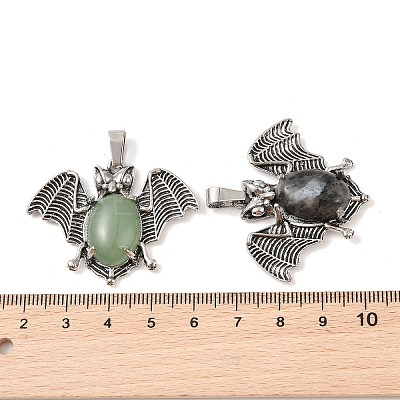 Natural Mixed Stone Pendants G-G871-02AS-A-1