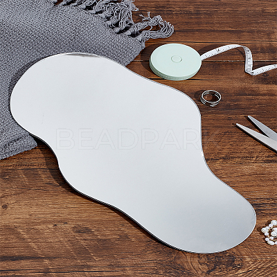 1Pc Acrylic Mirror AJEW-LP0010-45B-1