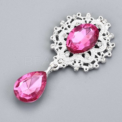 Alloy Flat Back Cabochons RB-S063-11S-1