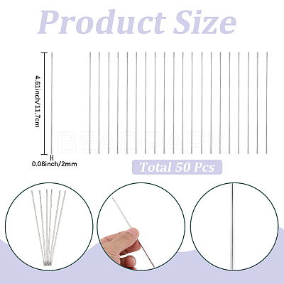 50Pcs Iron Pins FIND-SC0020-71C-1