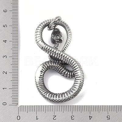 316 Surgical Stainless Steel Pendants X-STAS-E212-25A-AS-1