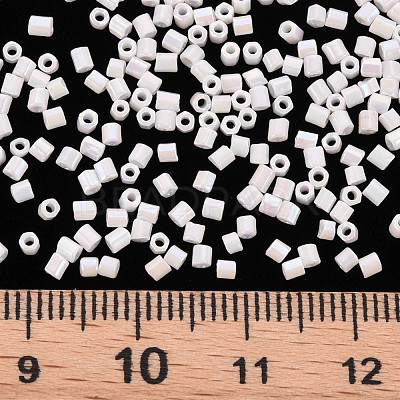 Glass Bugle Beads SEED-S032-18A-401-1