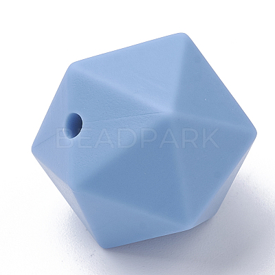 Food Grade Eco-Friendly Silicone Focal Beads LS-SIL-T048-14mm-52-1