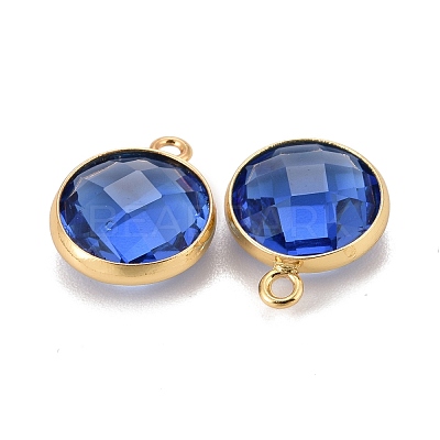 Glass Charms KK-C228-02G-M2-1