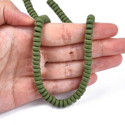 Handmade Polymer Clay Beads Strands CLAY-N008-104-1