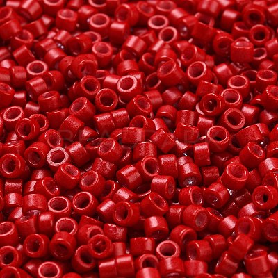 Baking Paint Glass Seed Beads SEED-S042-05A-33-1