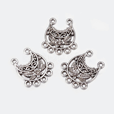 Tibetan Style Alloy Chandelier Components Links PALLOY-EA10687Y-AS-NF-1