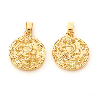 Brass Pendants KK-I672-33F-1