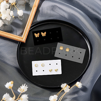 15Pcs 3 Colors Acrylic Earring Organizer Display Stands EDIS-WH20015-004-1