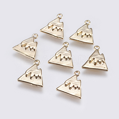 Brass Charms X-KK-F740-31G-1