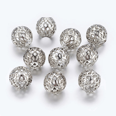 Brass European Beads KK-I440-AS-1