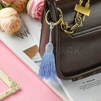 Polyester Tassel Big Pendant Decorations FIND-YW0004-59A-1
