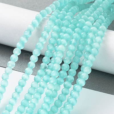 Cat Eye Beads Strands CE-F022-4mm-14-1