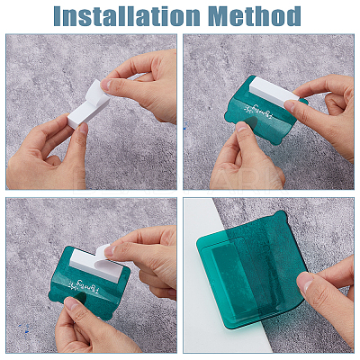 8Pcs 4 Colors Plastic Toilet Seat Lifter FIND-FH0009-33-1