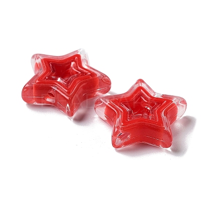 Acrylic Beads SACR-G033-02G-1