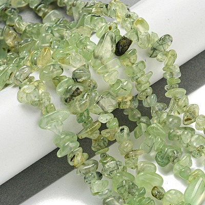 Natural Prehnite Beads Strands G-P332-41A-1