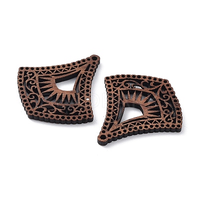 Walnut Wood Laser Cut Pendants WOOD-Q051-04B-1