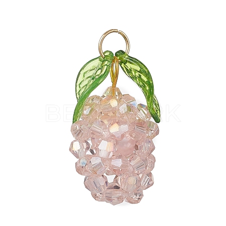 Glass Pendants PALLOY-MZ01074-05-1