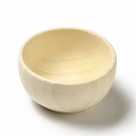 Unfinished Wood Bowls WOOD-E015-02-1
