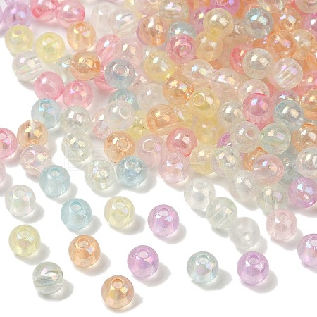 Transparent Acrylic Beads OACR-B031-06-6mm-1