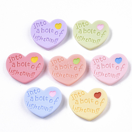 Opaque Resin Cabochons X-CRES-N022-93-1