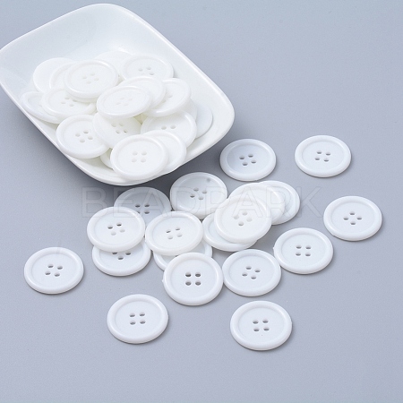Acrylic Sewing Buttons BUTT-E076-D-01-1