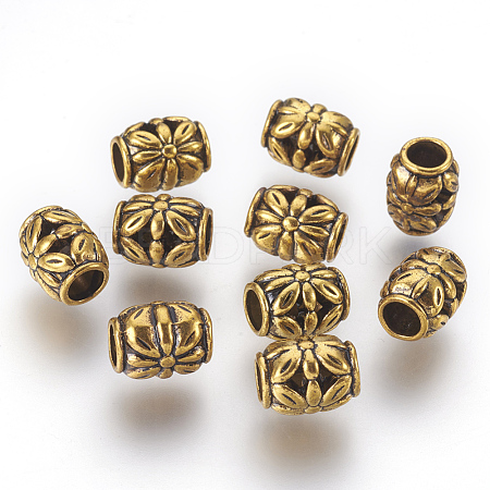 Tibetan Style Alloy Beads GLF0855Y-NF-1