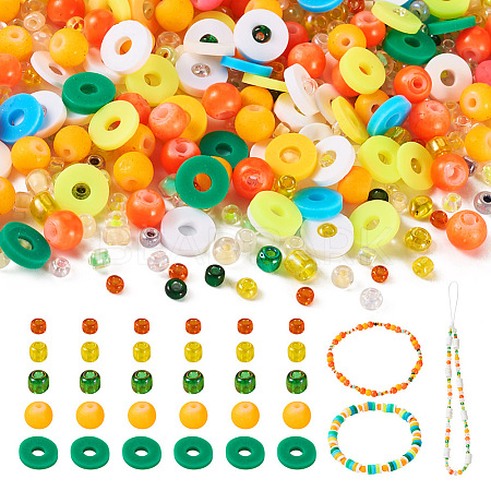 DIY Beads Jewelry Making Finding Kits DIY-TAC0009-10D-1