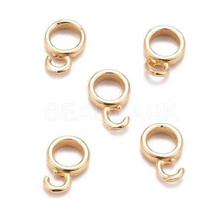 Brass Tube Bails ZIRC-I054-02G-1