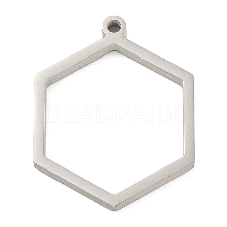 Non-Tarnish 304 Stainless Steel Laser Cut Pendants STAS-U009-04B-P-1