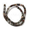 Natural African Bloodstone Beads Strands G-A280-A06-01-3