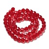 Transparent Glass Beads EGLA-A035-T8mm-D07-3