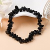 Natural Indian Agate Stretch Bracelets BJEW-JB03681-04-1