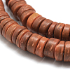 Dyed Natural Coconut Disc Bead Strands COCB-O003-07I-2