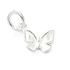 925 Sterling Silver Butterfly Charms STER-M119-14S-1