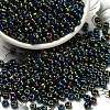 FGB 8/0 Grade A Round Glass Seed Beads SEED-Q008-3mm-F605-1