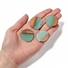 Resin & Walnut Wood Pendants RESI-S358-02B-03-5
