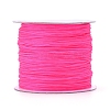 Nylon Braided Cord for Woven Jewelry Making Macrame Craft NWIR-D055-0.6mm-19-1