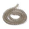 Transparent Glass Beads Strands EGLA-A034-T6mm-MD16-3