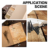 12Pcs 12 Styles Gothic Style Iron Paper Clips AJEW-AR00005-5